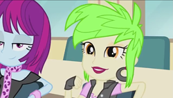 Size: 1279x719 | Tagged: safe, screencap, cherry crash, mystery mint, equestria girls, rainbow rocks