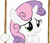 Size: 12115x10429 | Tagged: safe, artist:cyanlightning, derpibooru import, sweetie belle, the fault in our cutie marks, .svg available, absurd resolution, simple background, solo, thinking, transparent background, vector