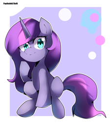 Size: 1849x2059 | Tagged: safe, artist:papibabidi, derpibooru import, oc, oc only, pony, unicorn, solo