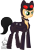 Size: 763x1133 | Tagged: safe, artist:someponytolove, derpibooru import, arkham city, batman, catmare, catwoman, ponified, simple background, solo, transparent background, vector