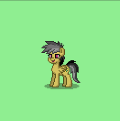 Size: 397x400 | Tagged: safe, derpibooru import, daring do, pixel art, pony town, solo