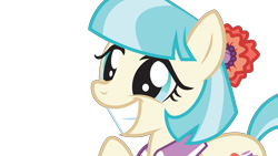 Size: 8192x4608 | Tagged: safe, artist:crimson, derpibooru import, coco pommel, made in manehattan, .ai available, absurd resolution, cocobetes, cute, grin, simple background, smiling, solo, transparent background, vector