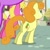 Size: 204x204 | Tagged: safe, derpibooru import, screencap, carrot top, golden harvest, earth pony, pony, a friend in deed, butt, cropped, female, mare, plot