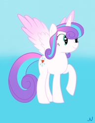 Size: 989x1280 | Tagged: safe, artist:nuka-kitty, derpibooru import, princess flurry heart, older, solo