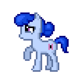 Size: 300x300 | Tagged: safe, derpibooru import, oc, oc only, oc:amy also, cutie mark, pink tie fighter, pixel art, sad, star wars, tie fighter