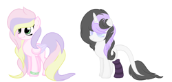 Size: 1322x632 | Tagged: safe, artist:zaahirahh, derpibooru import, oc, oc only, oc:nebula blaze, oc:pastel pon, adoptable