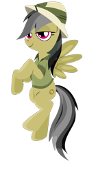 Size: 780x1569 | Tagged: safe, artist:the smiling pony, derpibooru import, daring do, stranger than fan fiction, .svg available, bedroom eyes, daring daki, simple background, solo, svg, transparent background, vector