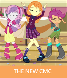 Size: 612x712 | Tagged: safe, derpibooru import, orange sherbette, scootaloo, sweetie belle, equestria girls, background human