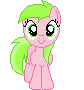 Size: 84x90 | Tagged: safe, artist:onil innarin, derpibooru exclusive, derpibooru import, sweet tooth, apple family member, c:, filly, looking at you, pixel art, simple background, solo, transparent background