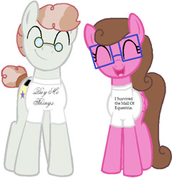 Size: 609x628 | Tagged: safe, artist:thefanficfanpony, derpibooru import, svengallop, oc, oc:crescendo hearts, t-shirt