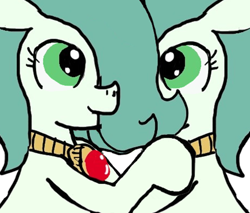 Size: 1000x850 | Tagged: safe, derpibooru import, oc, oc only, oc:emerald jewel, earth pony, pony, amulet, child, colt quest, cute, foal, hair over one eye, hug, male, self ponidox