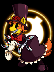 Size: 1415x1881 | Tagged: safe, artist:vertizontal, derpibooru import, crossover, peacock (skullgirls), ponified, skullgirls, solo