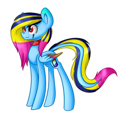 Size: 1024x998 | Tagged: safe, artist:despotshy, derpibooru import, oc, oc only, pegasus, pony, colored wings, multicolored wings, simple background, solo, transparent background