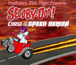 Size: 1000x850 | Tagged: safe, artist:daisyhead, derpibooru import, oc, oc only, oc:flicker, ponibooru film night, scooby doo and the curse of the speed demon, wacky races