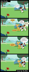 Size: 1024x2527 | Tagged: safe, artist:huskkies, derpibooru import, featherweight, pipsqueak, snails, comic, flower, tree