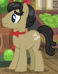 Size: 425x540 | Tagged: safe, derpibooru import, screencap, filthy rich, earth pony, pony, where the apple lies, male, solo, stallion, younger