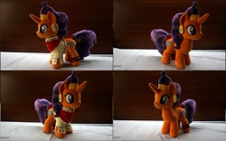 Size: 1131x707 | Tagged: safe, artist:egalgay, derpibooru import, saffron masala, pony, handmade, irl, photo, plushie, solo, toy