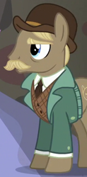 Size: 254x516 | Tagged: safe, derpibooru import, screencap, earth pony, pony, a hearth's warming tail, background pony, john watson, male, sherlock holmes, stallion, unnamed pony