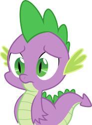 Size: 5000x6770 | Tagged: safe, artist:no-time-for-caution, derpibooru import, spike, dragon, absurd resolution, fangs, male, simple background, solo, transparent background, vector