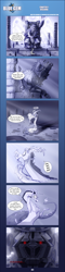 Size: 1617x6782 | Tagged: safe, artist:pimander1446, derpibooru import, discord, oc, comic:blue gem, comic, halo