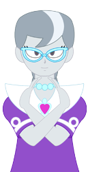 Size: 449x850 | Tagged: safe, artist:combatkaiser, derpibooru import, silver spoon, equestria girls, implied diamond tiara, salute, simple background, steven universe, transparent background