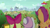 Size: 1280x704 | Tagged: safe, derpibooru import, screencap, apple bloom, scootaloo, sweetie belle, the fault in our cutie marks, cutie mark, minimini, the cmc's cutie marks