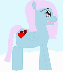 Size: 733x845 | Tagged: safe, artist:landryc, derpibooru import, oc, oc:yandere, pegasus, pony, 1000 hours in ms paint, ms paint, solo