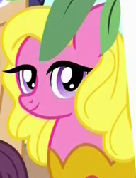 Size: 230x300 | Tagged: safe, derpibooru import, screencap, pony, party pooped, background pony, diana dors, unnamed pony