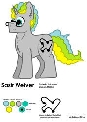 Size: 1489x2084 | Tagged: safe, artist:summerium, derpibooru import, oc, oc only, oc:sasir weiver, pony, unicorn, cute, reference