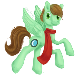 Size: 2000x2000 | Tagged: safe, artist:ghostlyscissors, derpibooru import, oc, oc only, pegasus, pony, clothes, scarf, solo