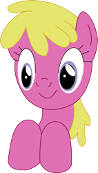 Size: 1387x2447 | Tagged: safe, artist:sketchmcreations, derpibooru import, cherry berry, background pony, cute, inkscape, simple background, smiling, solo, transparent background, vector