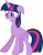 Size: 3509x4538 | Tagged: safe, artist:cloudyglow, derpibooru import, twilight sparkle, twilight sparkle (alicorn), alicorn, pony, .ai available, absurd resolution, female, folded wings, mare, simple background, solo, transparent background, vector