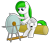 Size: 2450x2100 | Tagged: safe, artist:cloudy95, derpibooru import, oc, oc only, oc:cloud, pegasus, pony, grinding, hoof hold, log, newbie artist training grounds, sitting, solo, sword, weapon, wheel