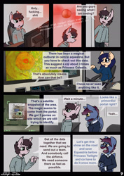 Size: 2480x3508 | Tagged: safe, artist:duop-qoub, derpibooru import, oc, oc only, anthro, earth pony, pegasus, comic:anomaly11, comic