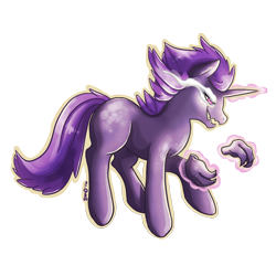 Size: 3000x3000 | Tagged: safe, artist:bean-sprouts, derpibooru import, crossover, haunter, pokémon, ponified, simple background, solo, transparent background