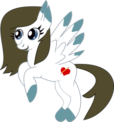 Size: 633x679 | Tagged: safe, artist:rainbowtashie, derpibooru import, oc, oc only, pegasus, pony, cutie mark, floating, inkscape, rearing, simple background, solo, transparent background, vector