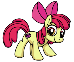 Size: 743x620 | Tagged: safe, artist:adrik-the-bat, derpibooru import, apple bloom, cutie mark, simple background, solo, the cmc's cutie marks, transparent background