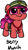 Size: 168x296 | Tagged: safe, artist:aa, derpibooru import, oc, oc only, oc:berry munch, earth pony, pony, female, filly, filly guides, smiling, solo