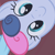 Size: 336x336 | Tagged: safe, derpibooru import, screencap, earth pony, pony, winter wrap up, background pony, blueberry taffy, cropped, face, female, looking at you, mare, smiling, solo focus