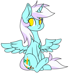 Size: 1219x1210 | Tagged: safe, artist:ohhoneybee, derpibooru import, oc, oc only, oc:wind blade, alicorn, pony, alicorn oc, jewelry, necklace, solo