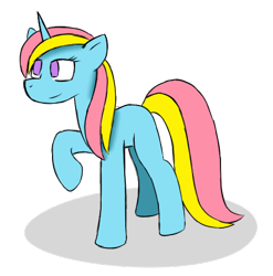 Size: 436x442 | Tagged: safe, artist:azure-quill, derpibooru import, oc, oc only, oc:dewdrop dazzle, solo