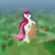 Size: 1400x1387 | Tagged: safe, artist:alicesparts, derpibooru import, roseluck, pony, flower, mist, rose, solo