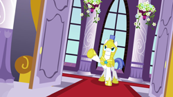 Size: 1280x720 | Tagged: safe, derpibooru import, screencap, earth pony, pony, the crystal empire, male, royal guard, solo, stallion