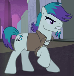 Size: 444x452 | Tagged: safe, derpibooru import, screencap, quick trim, pony, power ponies (episode), henchmen, officer, solo