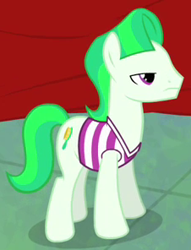 Size: 226x296 | Tagged: safe, derpibooru import, screencap, neon brush, pony, power ponies (episode), henchmen, soldier, solo