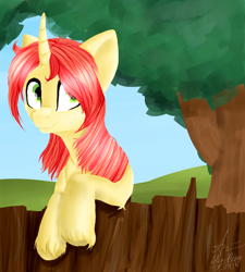 Size: 1024x1138 | Tagged: safe, artist:alka-pony2, derpibooru import, oc, oc only, oc:peach mayflower, solo