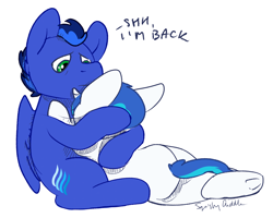 Size: 1024x821 | Tagged: safe, artist:squishycuddle, derpibooru import, oc, oc only, oc:blue romance, oc:squishy cuddle, couple, female, male, oc x oc, shipping, straight, vent art