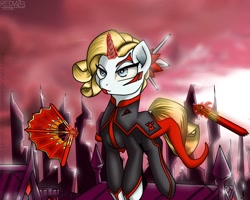 Size: 1500x1200 | Tagged: safe, artist:redvaisandandre, derpibooru import, battleborn, deande, ponified, solo