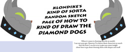 Size: 1280x535 | Tagged: safe, artist:klondike, derpibooru import, rover, spot, diamond dog, tutorial