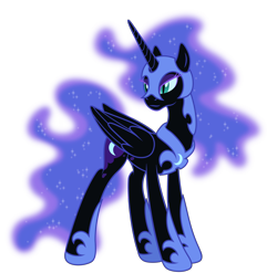 Size: 6000x5927 | Tagged: safe, artist:stabzor, derpibooru import, nightmare moon, .svg available, absurd resolution, simple background, solo, transparent background, vector